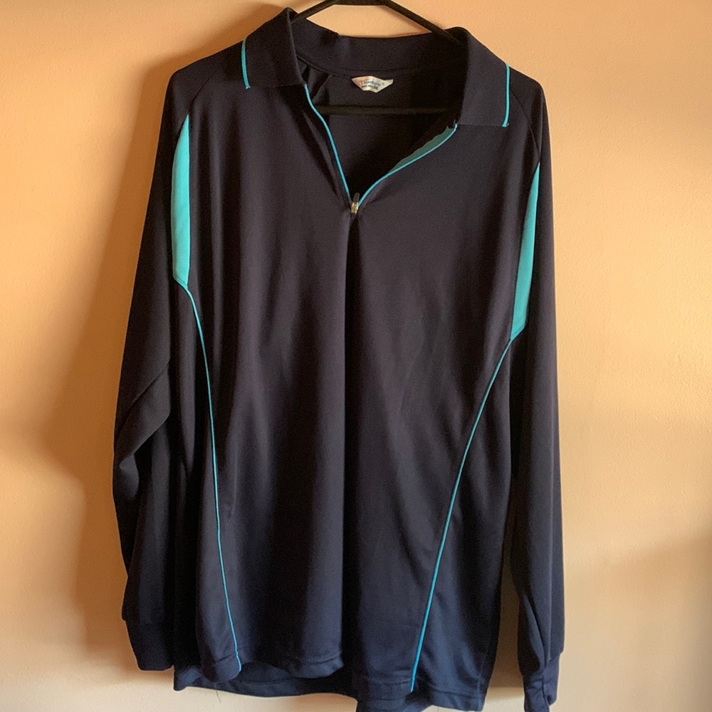 Pullover warm up shirt